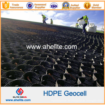 HDPE Kunststoff Geozellen für den Hang Schutz